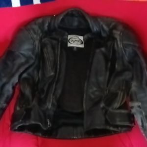 America's aps power sports leather coat